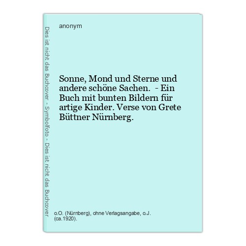 Sonne mond und sterne - sterne,