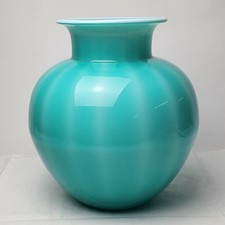 Große Glasvase Bodenvase