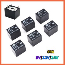 Relais 5V 12V 24V SRD-24VDC-SL-C Mini Relay 4 Pin 5 Pin Miniatur Power Relais