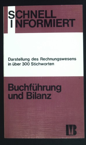 Buchführung und bilanz - buchführung,