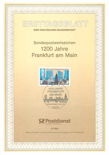 Ersttagsblatt 1994 1200 - ersttagsblatt,