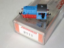 Arnold Spur N Köf HN 2111 Firmen-Bahn EWK, neu, mit Messing-Ritzeln, OVP