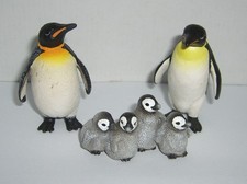 Schleich - Pinguine - Familie - Eltern mit Babys - 3- teilig