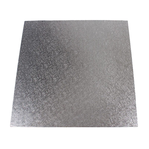 Cakeboard 35x35cm 12mm silber