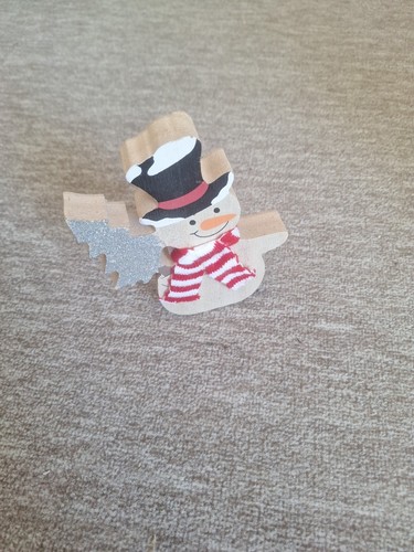Holz schneemann - holz,