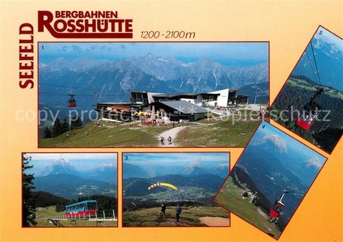 Seilbahn bergbahnen rosshütte - seilbahn,