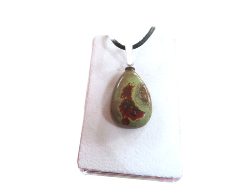Feueropal anhänger 5x15 - feueropal,