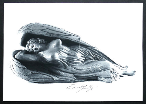 Ernst fuchs schlafender - ernst,