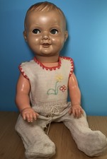 DDR Babypuppe mit Schlafaugen/Flirtaugen  70er Jahre 50 cm