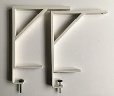 ikea ekby töre konsole träger halterung, gebraucht, weiss