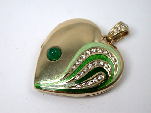 Tolles feines brillant herz - tolles,