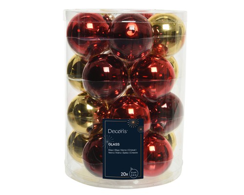 Weihnachtskugeln glas 6cm - weihnachtskugeln,