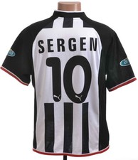 BESIKTAS 2002/2003 AUSWÄRTS FUSSBALLTRIKOT PUMA GRÖSSE S ERWACHSENE SERGEN 10