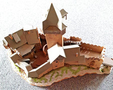 Kibri ( 39010 ) Burg Falkenstein fertig gebaut patiniert, Spur H0  gebraucht