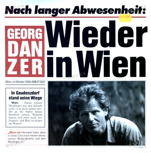 Georg danzer wieder in - georg,