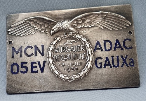 Alte plakette badge oldtimer - plakette,