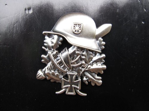 Stahlhelm 1 eichenlaub - ek,