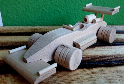 Formel wagen holzspielzeug - formel,