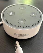 Amazon Echo Dot WEISS mit Netzteil, 2. Generation (RS03QR), Smart Lautsprecher