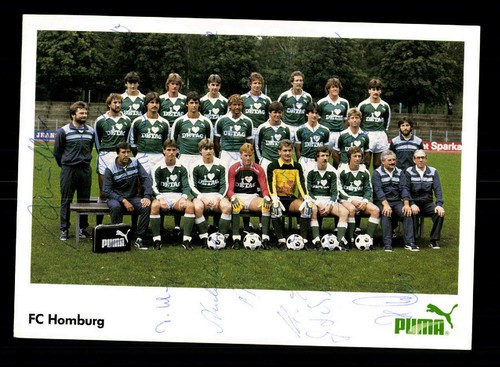 Original mannschaftskarte - original,