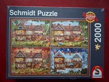 Puzzle Jahreszeiten-Haus 2000