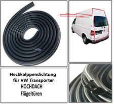 Heckklappen dichtung für VW Transporter T5 BUS KASTEN Hochdach Flügeltüren LR