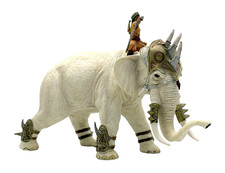 Schleich 70063 Weißer Kampfelefant mit Reiter/Krieger