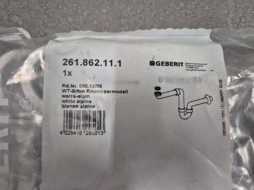 Geberit raumsparsiphon für - geberit,