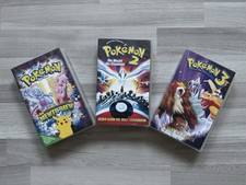 Pokemon Der Film 1 - 3 VHS KASSETTEN Videokassetten Filme Set Top Zustand