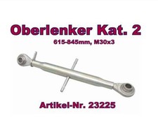 Oberlenker, Kat. II  30 x 3 mm