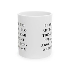 West Wing Mug, Lead Like Jed