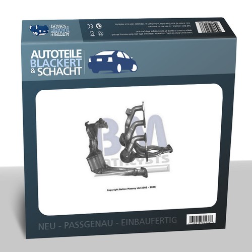Auspuff katalysator für alfa - auspuff,