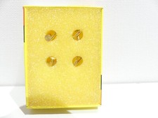 Brawa H0 0550 8 Stück DB / DR Hülsenpuffer Messing in OVP ZB503