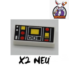 Lego 1x2 fliese - 2x,