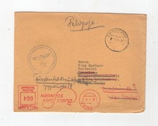 1941 3.Reich Wiederverwendung Feldpostbrief Fliegerhorstkommandantur Garz Usedom