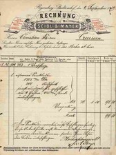 Seidl & Mayer 1889 Regensburg