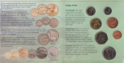 Stempelglanz 1998 irland - 1998,