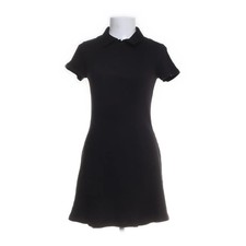 Divided by H&M, Polokleid, Größe: S, Schwarz, Baumwolle/Polyester/Elasthan #LWv