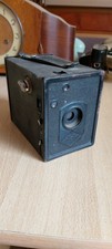 AGFA Box Kamera für for 6x9cm Rollfilm Fixfokus Objektiv Verschluss arbeitet