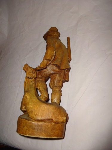Antike holzfigur - antike,