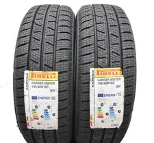 195/60 R16C 2x PIRELLI 99/97T Carrier Winter Winterreifen 2021 VOLL