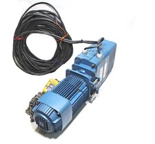 Demag DKUN2-400-K-V1-F4 Kettenzug Kran 0,75/0,17KW 50Hz 2800/685U/min Used