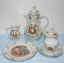 Kahla, DDR, Perlmuttoptik, Nymphen - Kaffeeservice - Teile zur Auswahl