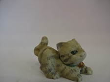 Tierfigur " Katze aus Kunstharz - 35 mm lang