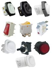 Kippschalter Wippschalter Druckschalter 2 PIN 3 Pin 12V - 230V / 6A 15mm 20mm