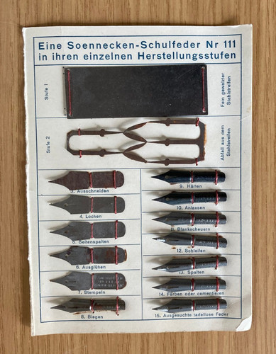 Soennecken schulfeder ihren - schulfeder, in