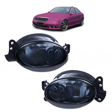 Set  Nebelscheinwerfer Schwarz Smoke für Mercedes CLS C219 Coupe 10/2004-12/2010