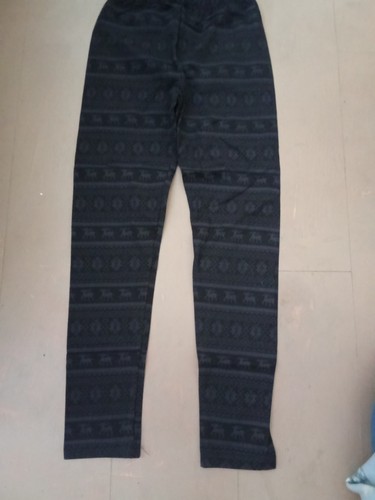 Neu schwarz motiv leggings - schwarz,