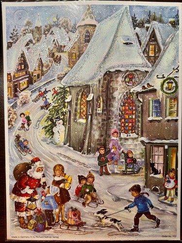 Alter adventskalender mit - alter,