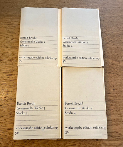 Edition suhrkamp bertolt - edition,